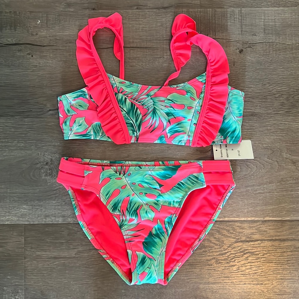 Breaking Waves - Bikini 👙 girls 2pc size 14 Brand NEW